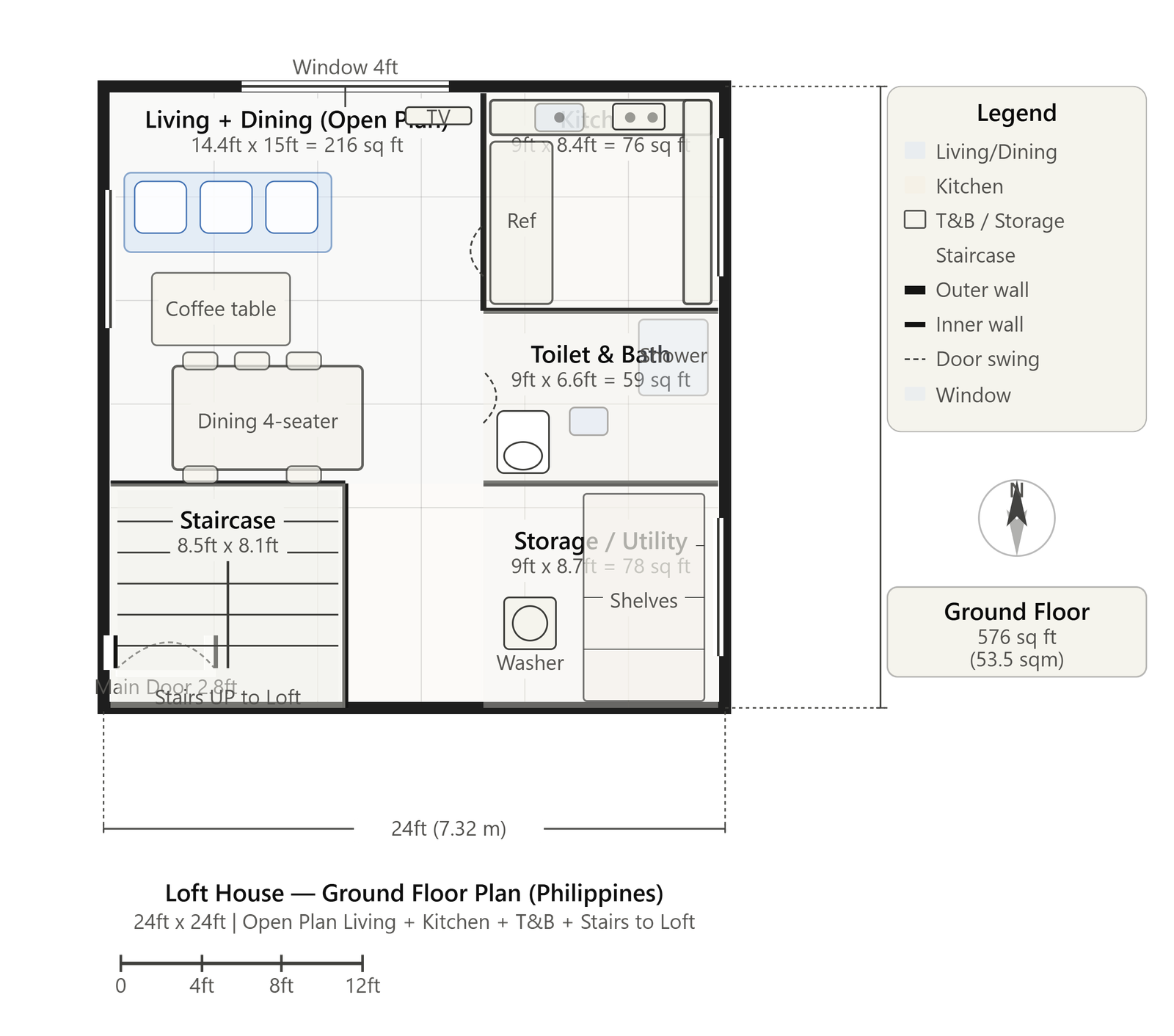 Loft House Floor Plans Philippines
