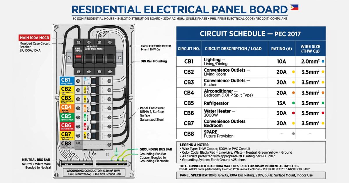 Small house electrical plan
